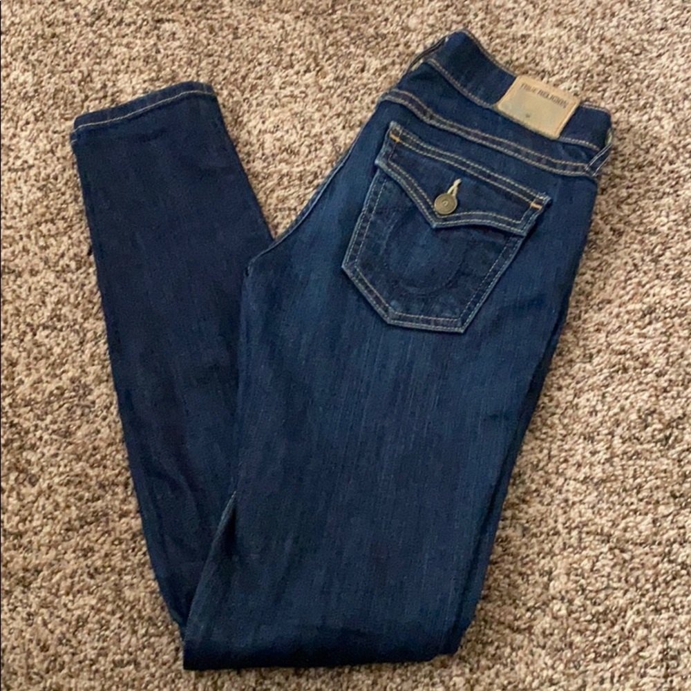 True Religion Casey Low Rise Super Skinny Jean